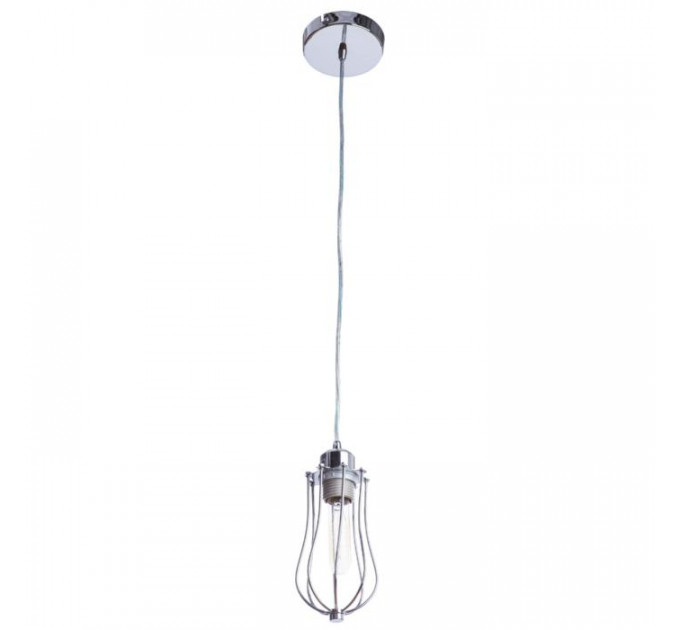Подвесной светильник Ofelia Divinare 1*40W Е27 хром 2001/02 Sp-1