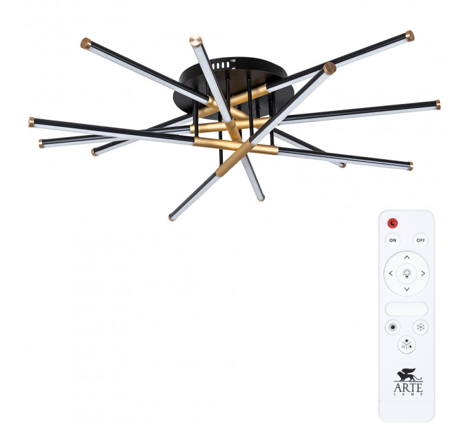 Потолочная люстра Arte Lamp FERNANDO A2199PL-6BK