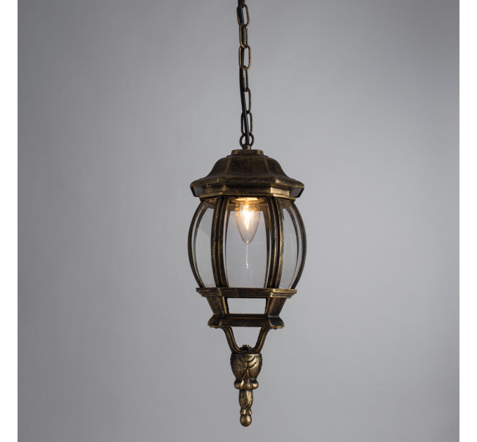 Подвесной уличный светильник Atlanta Arte Lamp черный A1045SO-1BN
