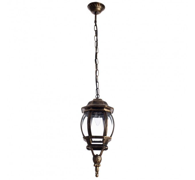 Подвесной уличный светильник Atlanta Arte Lamp черный A1045SO-1BN