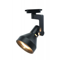 Трековый светильник Nido Arte Lamp 1*60W Е27 черный A5108PL-1BK