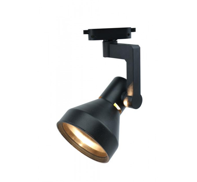 Трековый светильник Nido Arte Lamp 1*60W Е27 черный A5108PL-1BK
