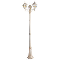 Уличный светильник Berlin Arte Lamp 3*75W Е27 белый A1017PA-3WG