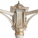 Уличный светильник Berlin Arte Lamp 3*75W Е27 белый A1017PA-3WG