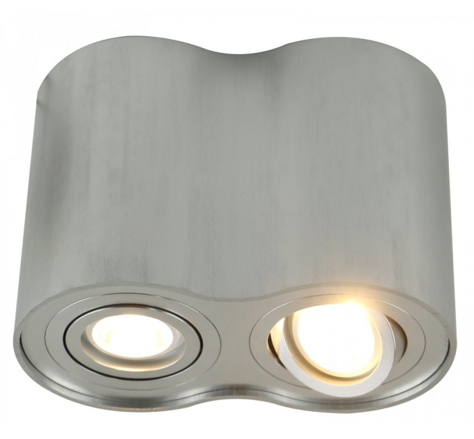 Накладной светильник Arte Lamp Falcon 2*50W GU10 серебристый A5644PL-2SI