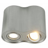 Накладной светильник Arte Lamp Falcon 2*50W GU10 серебристый A5644PL-2SI