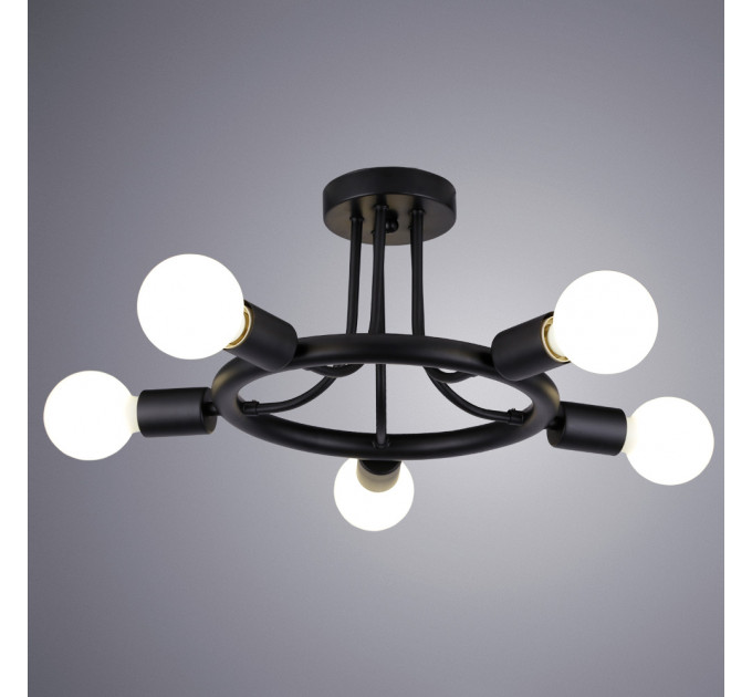 Потолочная люстра Highgarden Arte Lamp A6063PL-5BK