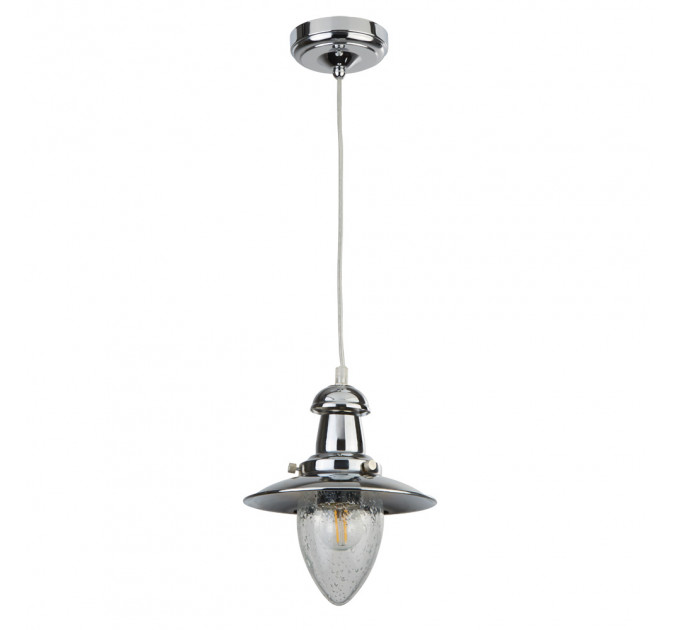 Подвес Fisherman Arte Lamp 1*60W Е27 хром A5518SP-1CC