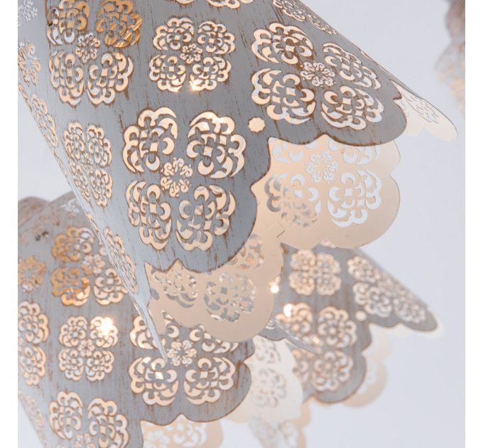Потолочная люстра Julia Arte Lamp 8*40W Е27 A2032PL-8WG