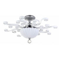 Потолочная люстра Albedo Divinare 3*40W Е14 белый 8819/03 Pl-3