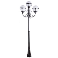 Уличный светильник Monaco Arte Lamp 4*100W Е27 A1497PA-4BK