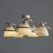 Потолочная люстра Fabia Arte Lamp 5*40W Е14 A1565PL-5WG