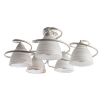 Потолочная люстра Fabia Arte Lamp 5*40W Е14 A1565PL-5WG