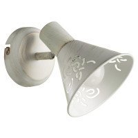 Спот Cono Arte Lamp 1*40W Е14 белый A5218AP-1WG