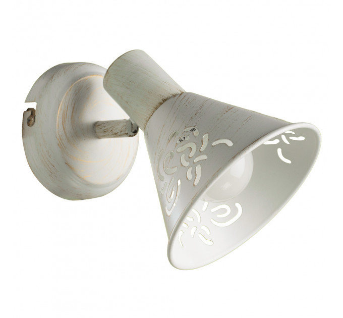 Спот Cono Arte Lamp 1*40W Е14 белый A5218AP-1WG