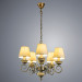 Подвесная люстра Ivory Arte Lamp A9070LM-5AB