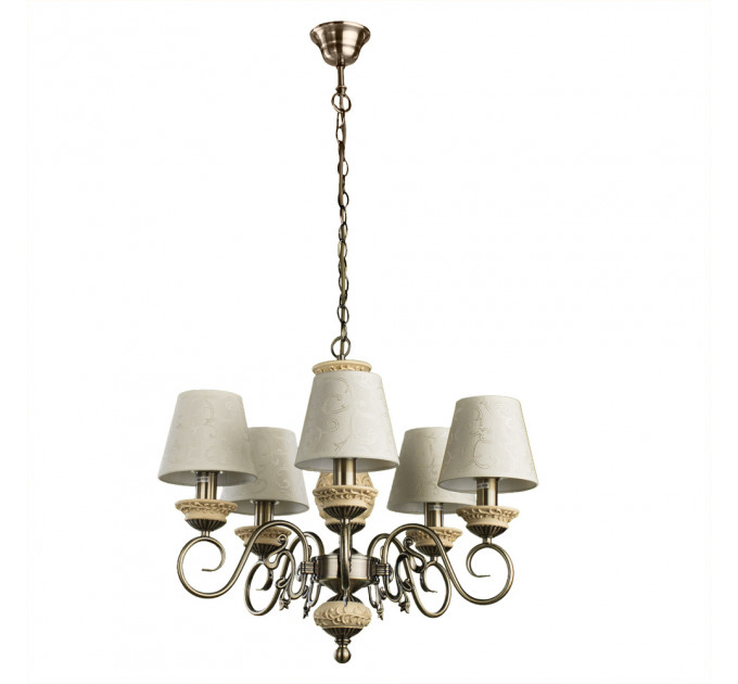 Подвесная люстра Ivory Arte Lamp A9070LM-5AB
