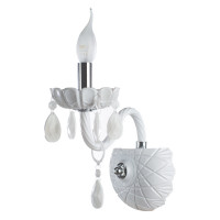 Классическое бра Teatro Arte Lamp 1*60W Е14 белый A3964AP-1WH