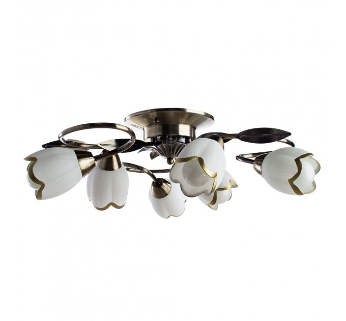 Потолочная люстра Perce Arte Lamp 6*60W Е14 A6061PL-6AB