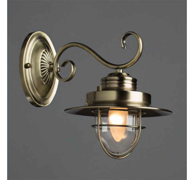 Настенное бра Lanterna Arte Lamp бронза A4579AP-1AB