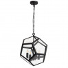 Подвесной светильник Polidero Divinare 4*40W Е14 черный 2026/04 Sp-4