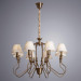 Подвесная люстра Agio Arte Lamp 8*40W Е14 A6086LM-8PB