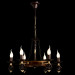 Подвесная люстра Cartwheel Arte Lamp 6х60W Е14 A4550LM-6CK