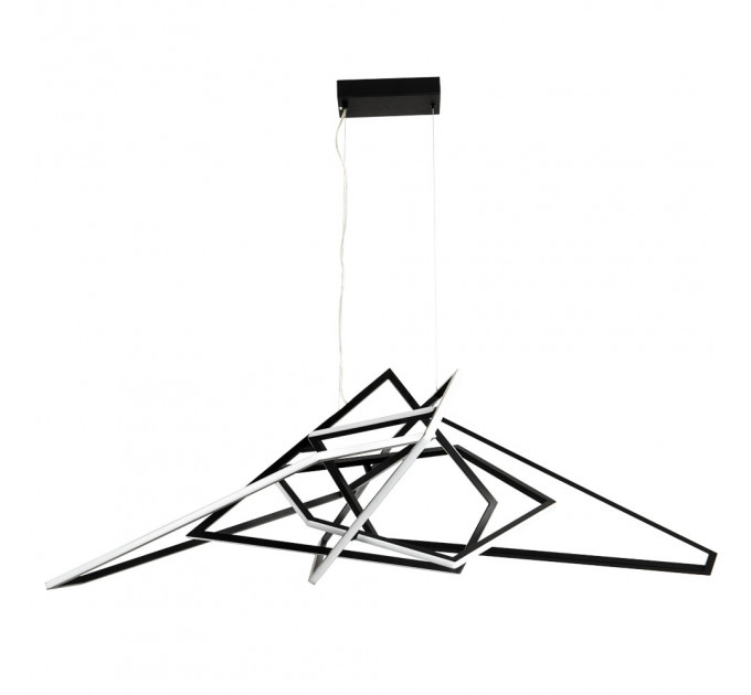 Подвесная люстра Picasso Divinare LED черный 1611/04 SP-1