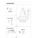Подвесная люстра Dexter Arte Lamp LED 144W 3619SP-48WH