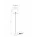 Торшер Rodos Arte Lamp  A2589PN-1SS