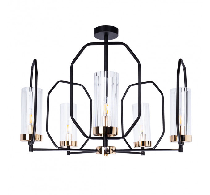 Потолочная люстра Celaeno Arte Lamp A7004PL-5BK