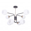 Потолочная люстра Skat Arte Lamp A3564PL-8BK