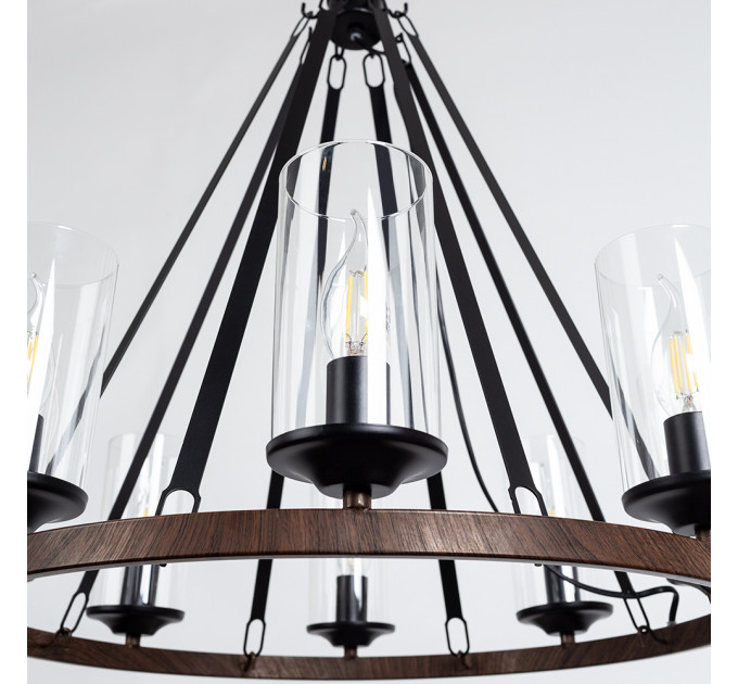 Подвесная люстра Dalim Arte Lamp A7014SP-8BK