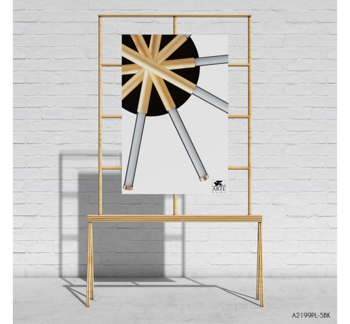 Потолочная люстра Arte Lamp FERNANDO A2199PL-5BK