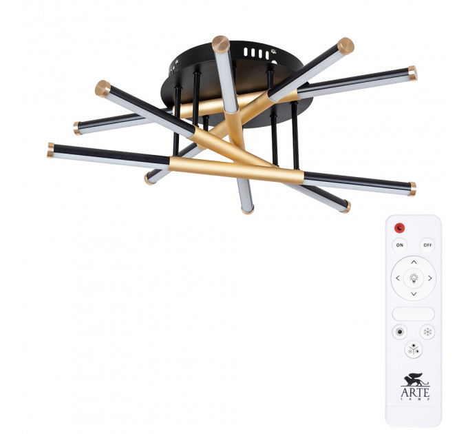 Потолочная люстра Arte Lamp FERNANDO A2199PL-5BK