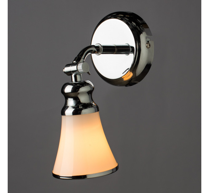 Спот Vento Arte Lamp 1*40W Е14 хром A9231AP-1CC