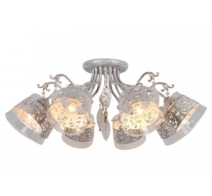 Потолочная люстра Calice Arte Lamp 8*40W Е14 A9081PL-8WG