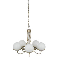 Подвесная люстра Bergamo Arte Lamp 5*40W Е14 бронза A2990LM-5AB