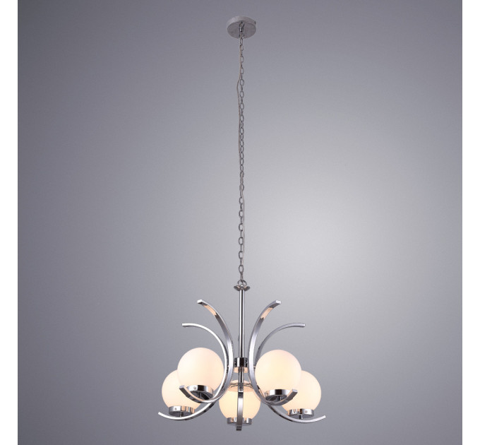 Подвесная люстра Claudia Arte Lamp 5*40W Е14 A8055LM-5CC
