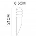 Уличный настенный светильник Portica Arte Lamp A8382AL-1SS