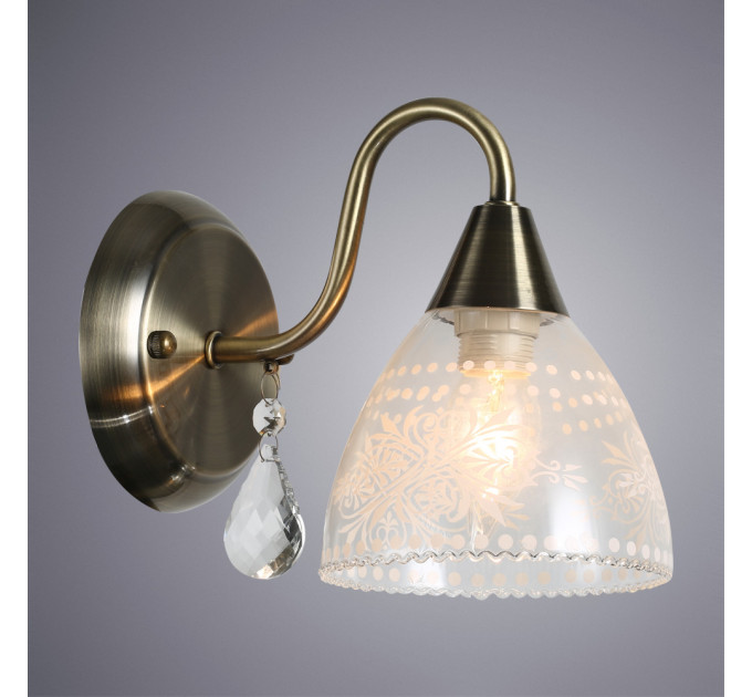Настенное бра Rugiada Arte Lamp 1*60W Е14 A1658AP-1AB