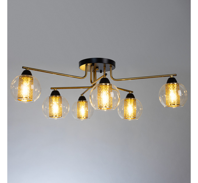 Потолочная люстра Arte Lamp MANCHESTER A7045PL-6BK