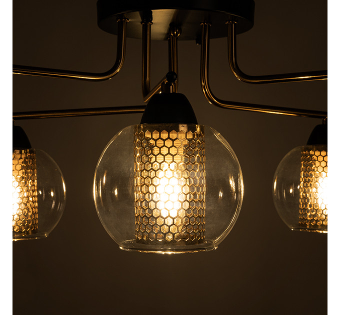 Потолочная люстра Arte Lamp MANCHESTER A7045PL-6BK