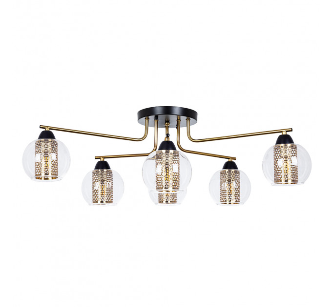 Потолочная люстра Arte Lamp MANCHESTER A7045PL-6BK