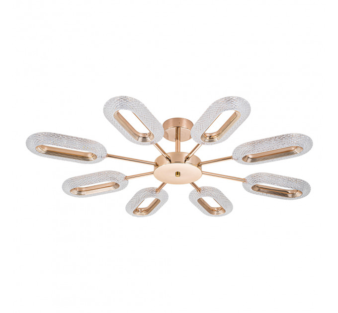 Потолочная люстра ARTE LAMP OVALE A2489PL-8GO