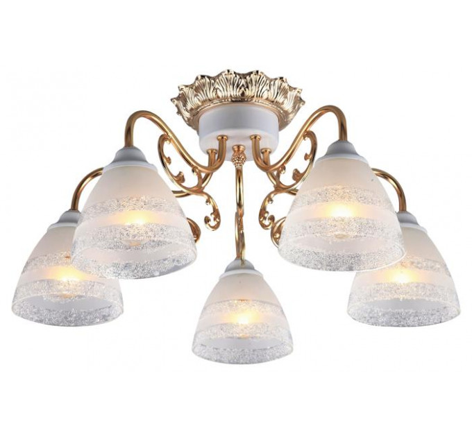 Потолочная люстра Francesca Arte Lamp 5*60W Е27 A7072PL-5WG