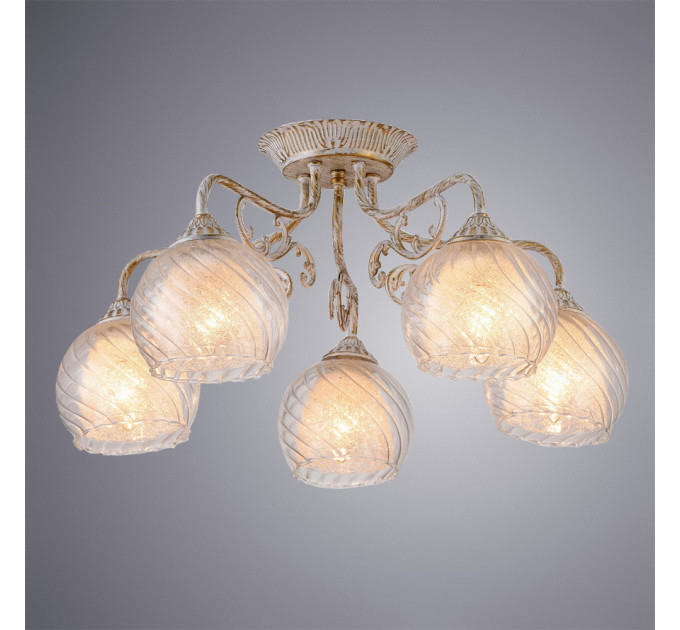 Потолочная люстра Charlotte Arte Lamp A7062PL-5WG