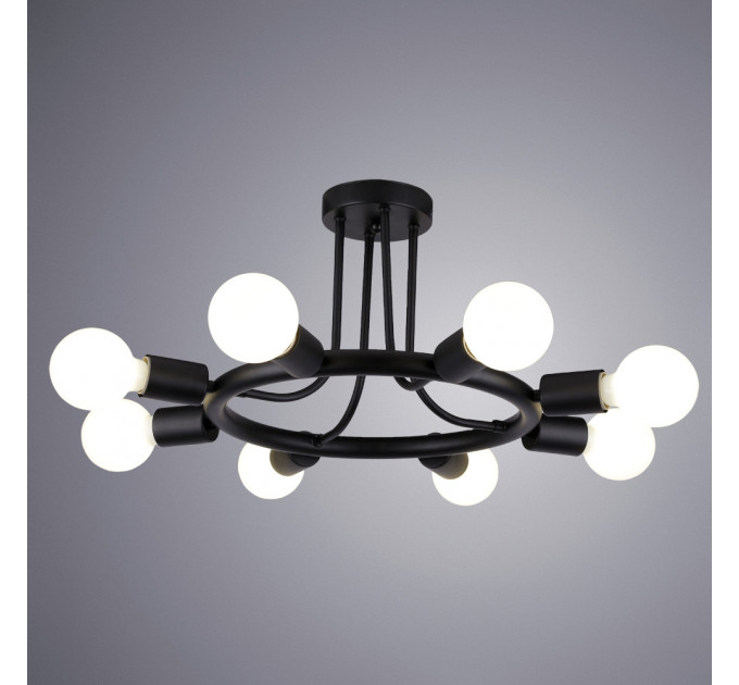 Потолочная люстра Highgarden Arte Lamp A6063PL-8BK