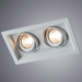Встраиваемый светильник Canis Arte Lamp A6661PL-2WH