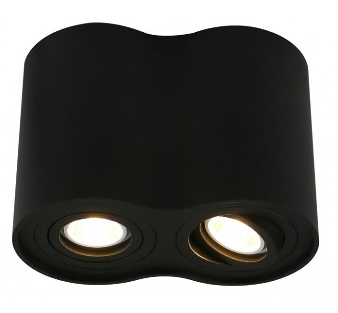 Накладной светильник Arte Lamp Falcon 2*50W GU10 черный  A5644PL-2BK